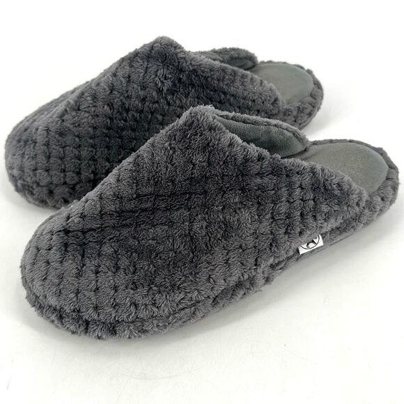 Naot Unwind Women's Plush Fleece Quilted Mule Slippers Gray Size 41/42 Size 10 - Picture 1 of 9